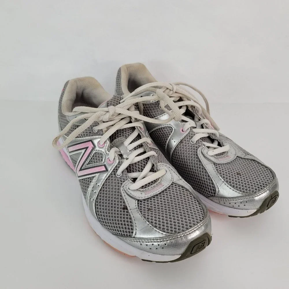 New Balance Womens Susan G Komen WW665KM Size 8 Gray Breast Cancer Sneakers‎